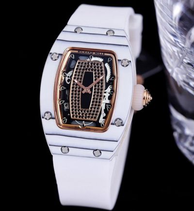 RICHARD MILLE RM07-01 White Quartz Fiber diameter 31mm Watch